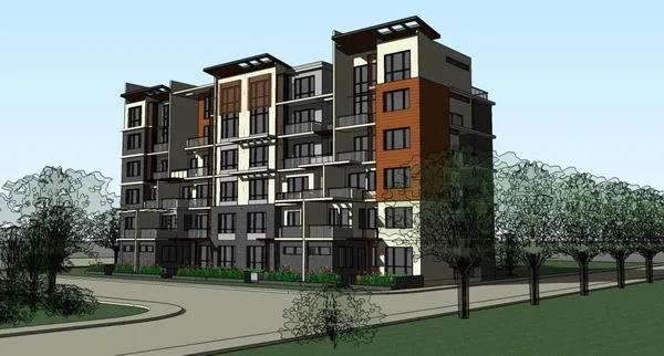 Sketchup Residential Model | Multi story Residence, Modern Style