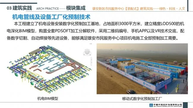 Prefabricated | Xiong'an New Area Citizen Service Center Prefabricated Building Practice Experience Sharing