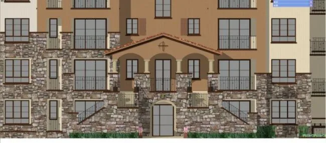 Sketchup Residential Model | High rise Residential, Spanish Style, Classical Style