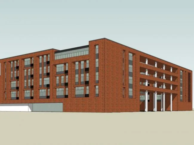 Sketchup School Model | Multi story School, Campus Educational Architecture, Modern Style