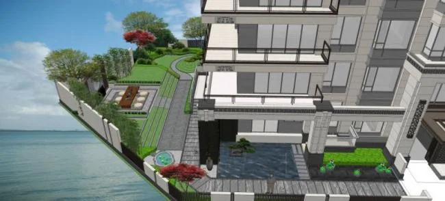 Sketchup Residential Model | Multi story Residence, Modern Style