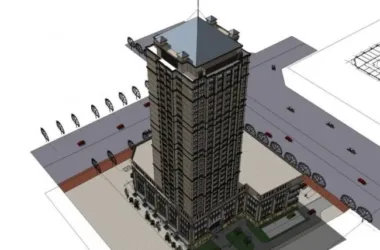 SketchUp Business Model: Designing Modern Super High-Rise Commercial Buildings-BIM WORLD