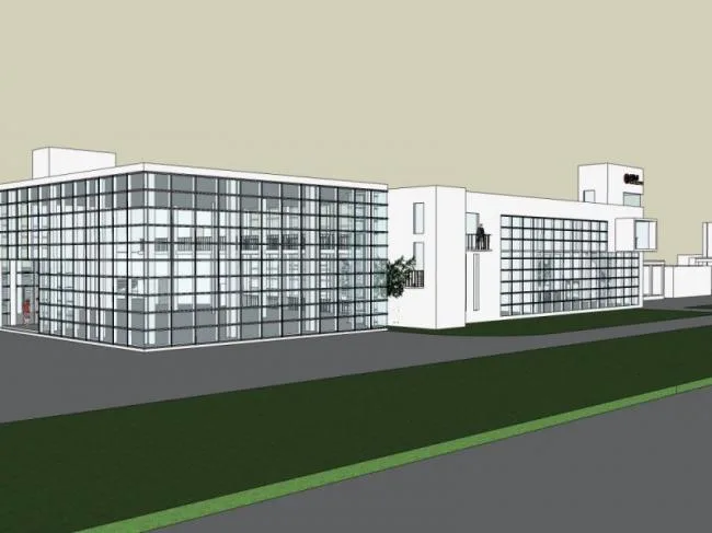 Sketchup Business Model | Clubhouse, Modern Style