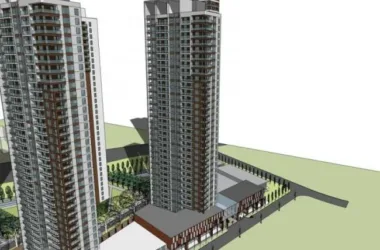 Modern High-Rise Residential Model in SketchUp-BIM WORLD