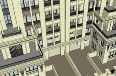 SketchUp Residential Model: Multi-Story Classical Style Home-BIM WORLD