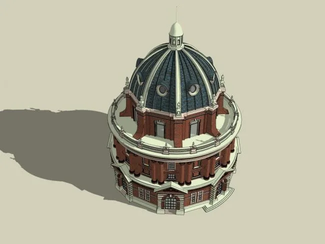 Sketchup Ancient Architecture Model | Multi story Dome Ancient Pagoda, British Classical Style, Ancient Architecture