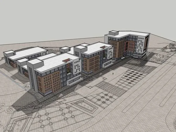 Sketchu Industrial Building | Multi story Industrial Factory Building, Modern Style