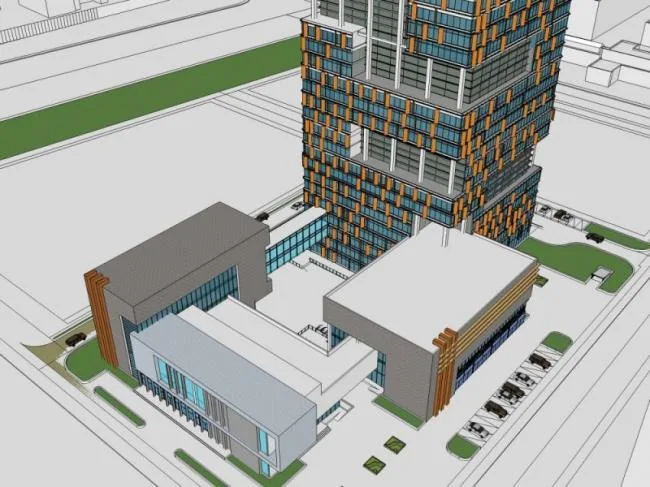 Sketchup Office Model | Multi story Office Building, Modern Style