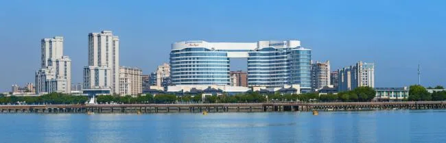BIM Architecture Highlights: Wyndham Grand Plaza Yuzhou Xiamen by China Academy of Building Research – Harbor Ship with Stunning Sea Views-BIM WORLD