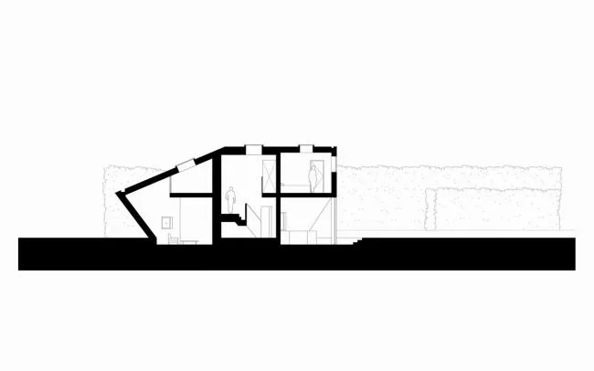 BIM Architecture | Triangular Room with Back to Back Surrounding Integration/Urban Agency
