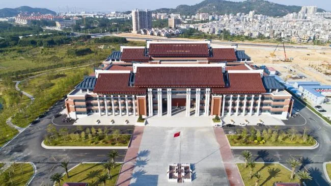 BIM Architecture | Ancient Methods Used Today, Red Anthem - Comprehensive Teaching Building of Gu Wenchang Cadre College (Phase I)/Xiamen Branch of China Academy of Building Research