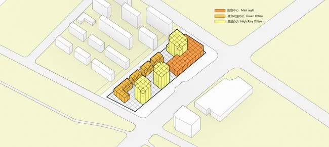 BIM Architecture | Urban Symbiotic Space - Nanjing Shimao Smart Park& 52+Mini Mall/Chengzhi Design