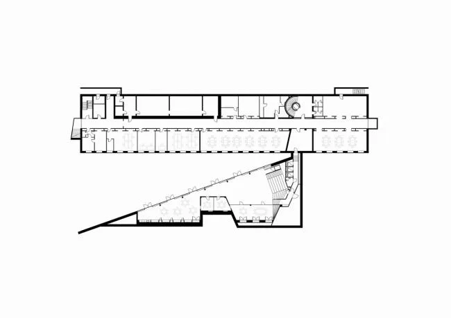 BIM Architecture | Developed on the Ground, Tilted Upward: Danish Red Cross Volunteer Home/COBE