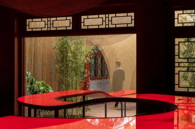 BIM Architecture | Modern Collision and Perception of Traditional Chinese Elements: Beijing Nestl é CAF É/RSAA/Zhuang Ziyu Studio
