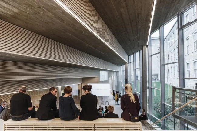 BIM Architecture | Developed on the Ground, Tilted Upward: Danish Red Cross Volunteer Home/COBE