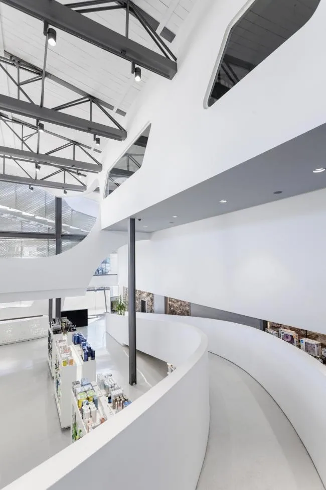 BIM Architecture | Song of Waves and White Sails: Mole Pharmacy/KLab Architecture