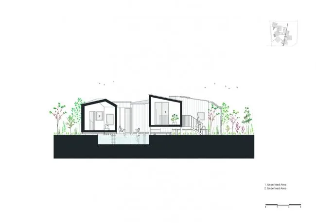 BIM Architecture | Beside the Blue Lake, Between the Jungle: Floating Cube Room by Younghan Chung Architects
