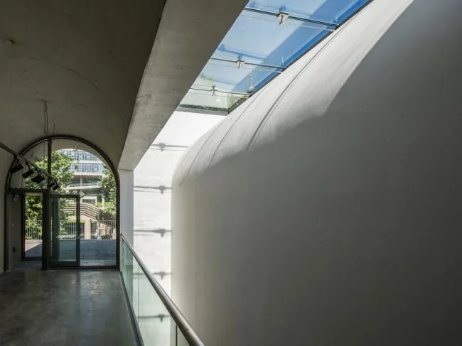 BIM Architecture | Simple and Naughty, Combining Chinese and Western: Nanjing Institute of the Arts - Concrete Exhibition Hall/Shanghai Zhongsen Architecture and Engineering Design