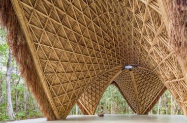 BIM Architecture: Luum Temple – Embracing Natural Beauty Through Bamboo Parameter Digitization by CO-LAB Design Office-BIM WORLD