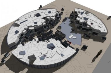 SketchUp Business Model: Commercial Architecture in the New Chinese Style-BIM WORLD