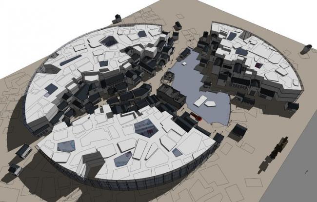 SketchUp Business Model: Commercial Architecture in the New Chinese Style
