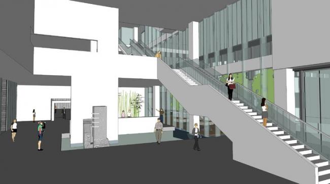 SketchUp Cultural Model: Modern Museum and Architectural Design