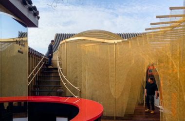 BIM Architecture: A Modern Fusion of Traditional Chinese Elements at Beijing Nestlé Café by RSAA and Zhuang Ziyu Studio-BIM WORLD