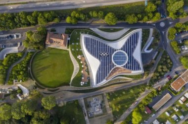 BIM Architecture: The International Olympic Committee Headquarters by 3XN – Wings Lightly Spreading Like a Butterfly-BIM WORLD