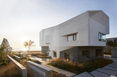 T House by the Sea: A Brutalist BIM Architecture Studio in Qinhuangdao by META Studio-BIM WORLD