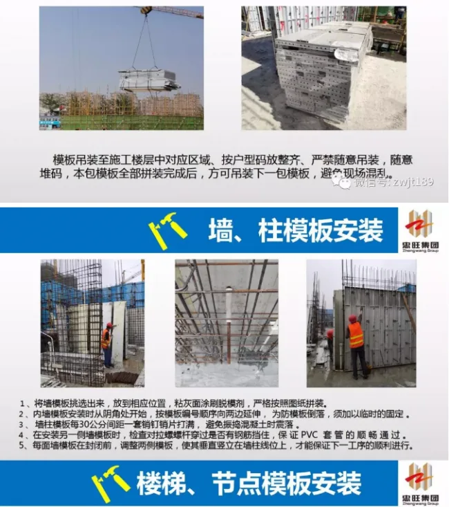 BIM and Prefabricated Aluminum Alloy Template Assembly Precautions and Construction Safety Points