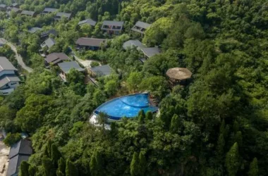 BIM Architecture: Starship-Inspired Sky Swimming Pool at Fuchun River by China Academy of Art-BIM WORLD