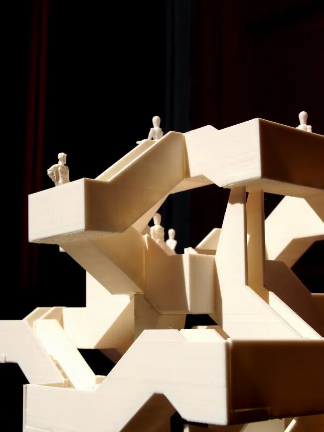 BIM Architecture | Maze of Overlapping and Interweaving - Ten Katas/Supermachine Studio