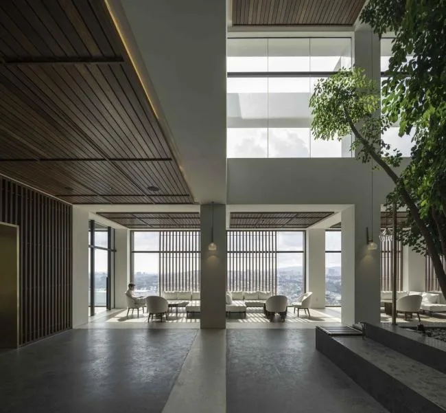 BIM Architecture | Alila Mansa Hotel Kuala Lumpur, with embedded atrium/Ruen Design Workshop