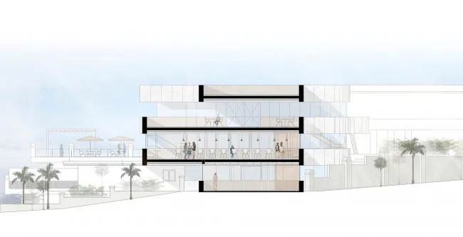 BIM Architecture | Elegant Volume Invented by Pure Lines: Flamenco Club Hotel/Zooco Estudio