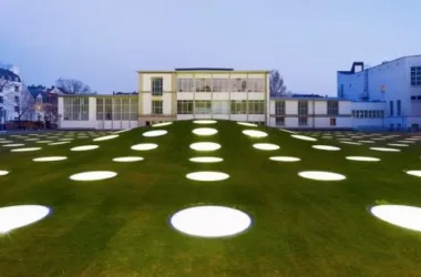 BIM Architecture: Stadler Museum Expansion by Schneider+Schumacher Featuring Green Grass, Stars, and Spots-BIM WORLD