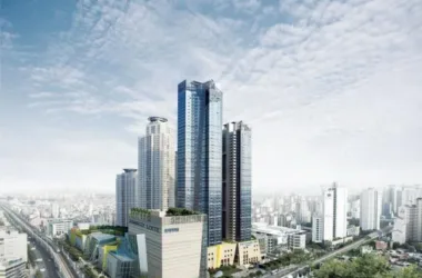 BIM Architecture: Designing the Composite Elderly Community at Xingcheng MALL + THE CLASS 500 Apartments by JERDE-BIM WORLD