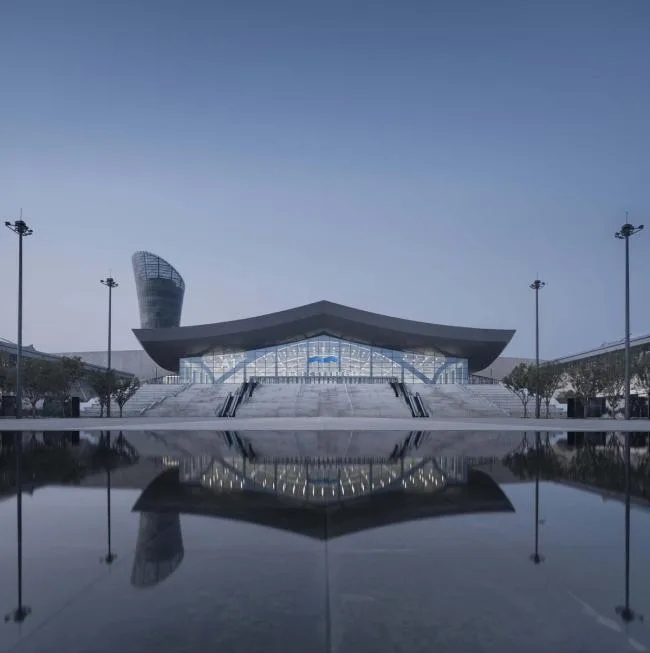 BIM Architecture | Shijiazhuang International Convention and Exhibition Center, World's Largest Suspension Structure Exhibition Hall/Tsinghua University Architecture Design and Research Institute