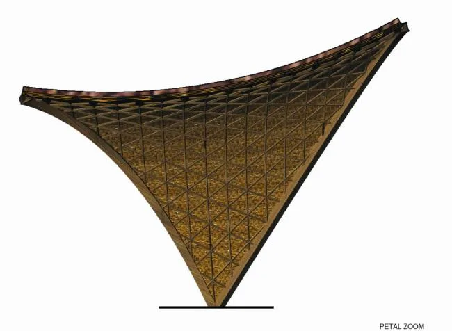 BIM Architecture | Luum Temple, Natural Beauty under Bamboo Parameter Digitization/CO-LAB Design Office