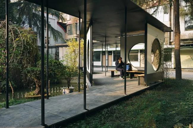 BIM Architecture | Xiake Island Flower Garden Island Courtyard Update/Entrance Architecture Studio
