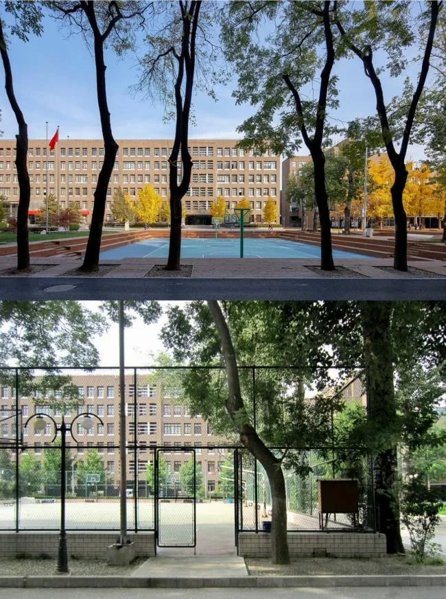 BIM Architecture | Retelling Campus Stories - Peking University Affiliated High School and Xiangyang Future School Campus Landscape Elegance Reform/Crossboundaries