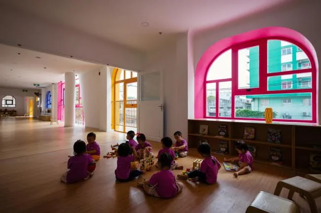 BIM Architecture | Enchanting and Fairy Tale like Kindergarten/KIENTRUC O