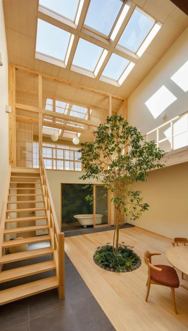 BIM Architecture | Kyoto House, Moving the Courtyard into the Home/07BEACH