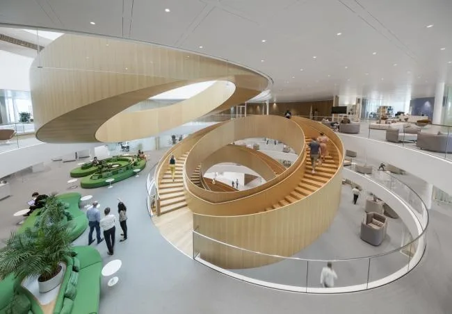 BIM Architecture | Butterfly like Lightly Spreading Wings: International Olympic Committee Headquarters/3XN