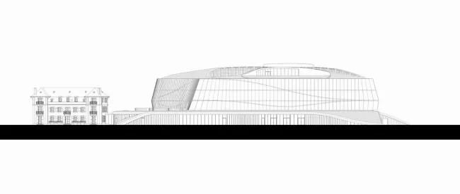 BIM Architecture | Butterfly like Lightly Spreading Wings: International Olympic Committee Headquarters/3XN