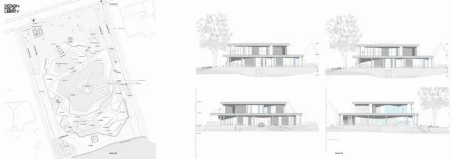 BIM Architecture | White Petals Blooming by the Lake: Italian Lakefront Holiday Home/Design Haus Liberty