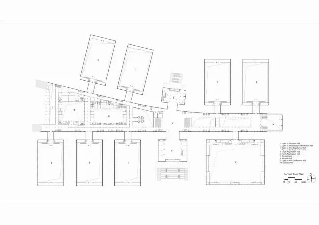 BIM Architecture | Shijiazhuang International Convention and Exhibition Center, World's Largest Suspension Structure Exhibition Hall/Tsinghua University Architecture Design and Research Institute