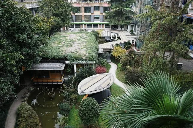 BIM Architecture | Xiake Island Flower Garden Island Courtyard Update/Entrance Architecture Studio