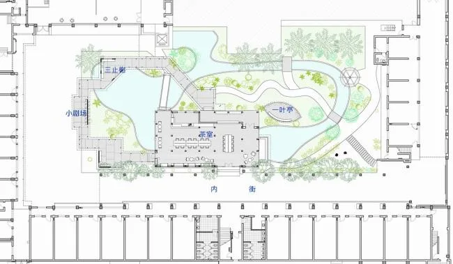 BIM Architecture | Xiake Island Flower Garden Island Courtyard Update/Entrance Architecture Studio