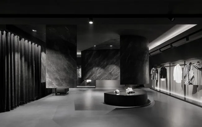BIM Architecture | Flexible Geometry, Mysterious Like Dark Materials in the Universe: Juun. J Flagship Store/WGNB
