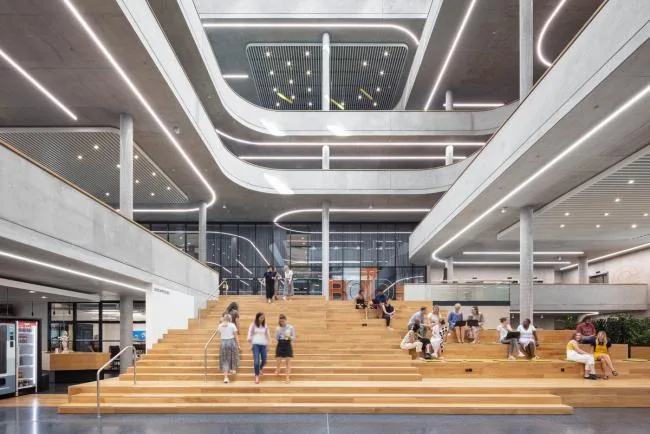 BIM Architecture | Roaming Like a Torrent: Zalando Berlin Office Headquarters/HENN+Kinzo
